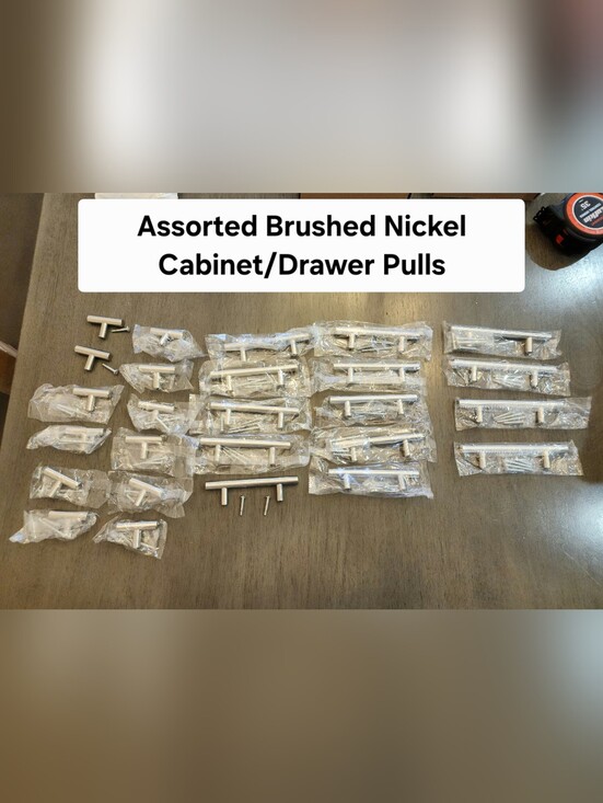 homdiy Other - Brushed Nickel Stainless Steel Cabinet Hardware (26 pulls)